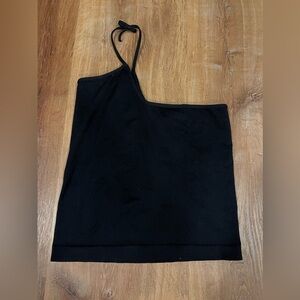 Black one shoulder top​​​​​​​